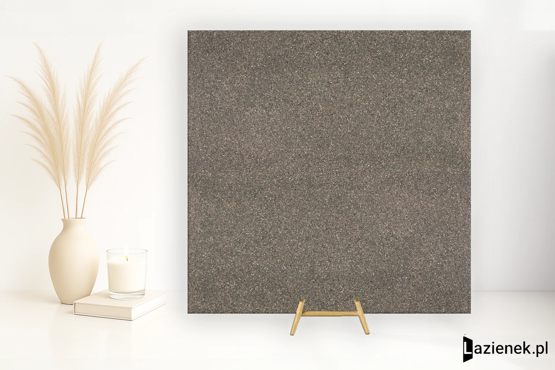 Graniti Fiandre Il Veneziano Seminato Bruno polerowana 120x120 cm gr. 10 mm - płytka rektyfikowana / AL244X10120